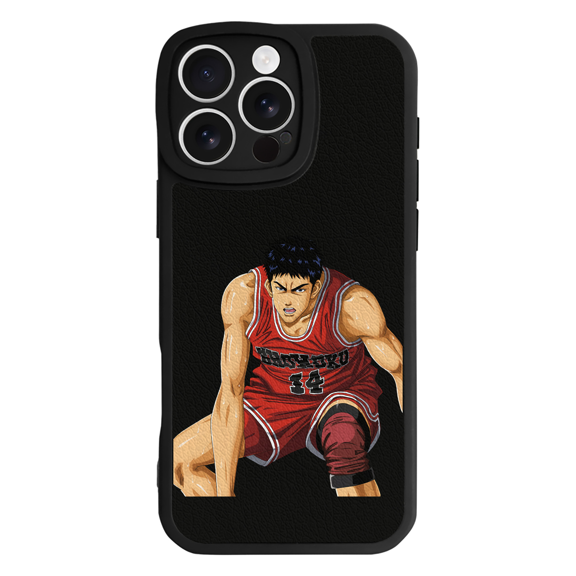 （画像用） SLAM DUNK／スラムダンク 【iPhone 16シリーズ対応】シリコンスマホケース（レザー調） 材質：シリコン